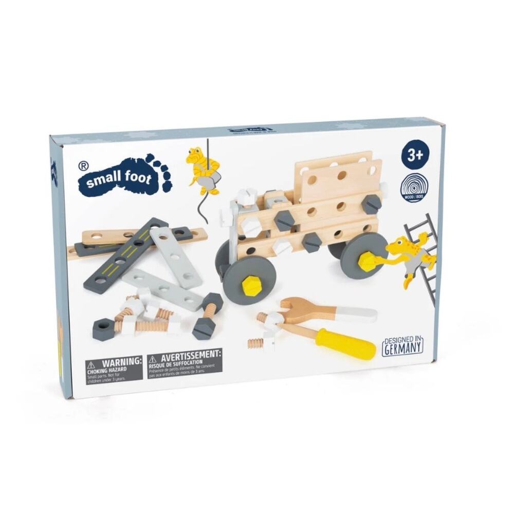 NEW Small Foot Foot Wooden Toys Construction Playset Design, NWT